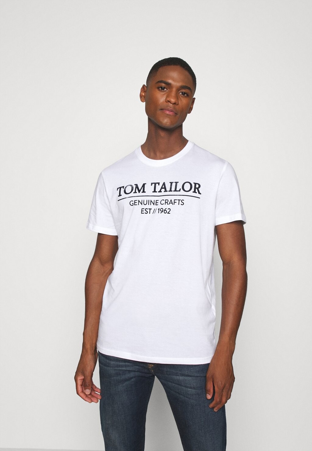 

Футболка с принтом TOM TAILOR, белый
