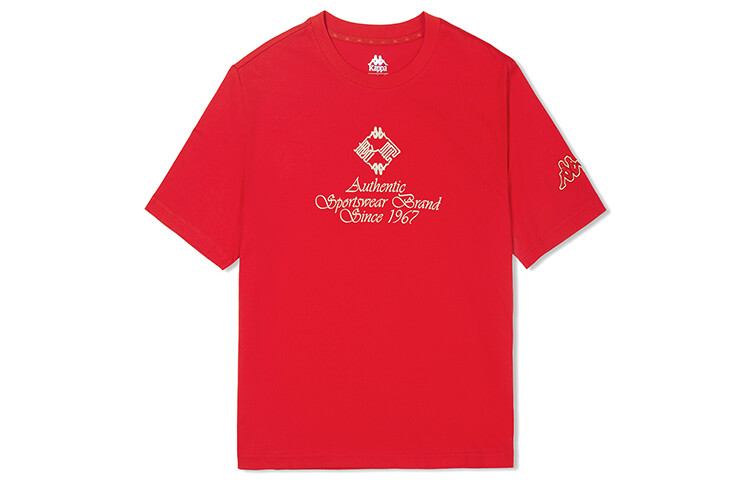 

Футболка каппа унисекс Kappa, цвет Chinese Red -554