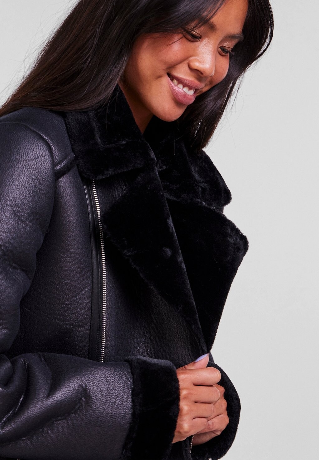 

Зимняя куртка PCNORA JACKET Pieces, черный