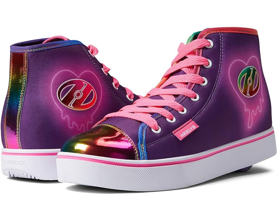 

Кроссовки Heelys Heelys Veloz Sneaker, цвет Purple/Rainbow/White