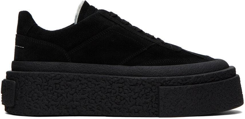 

Черные кроссовки на платформе MM6 Maison Margiela
