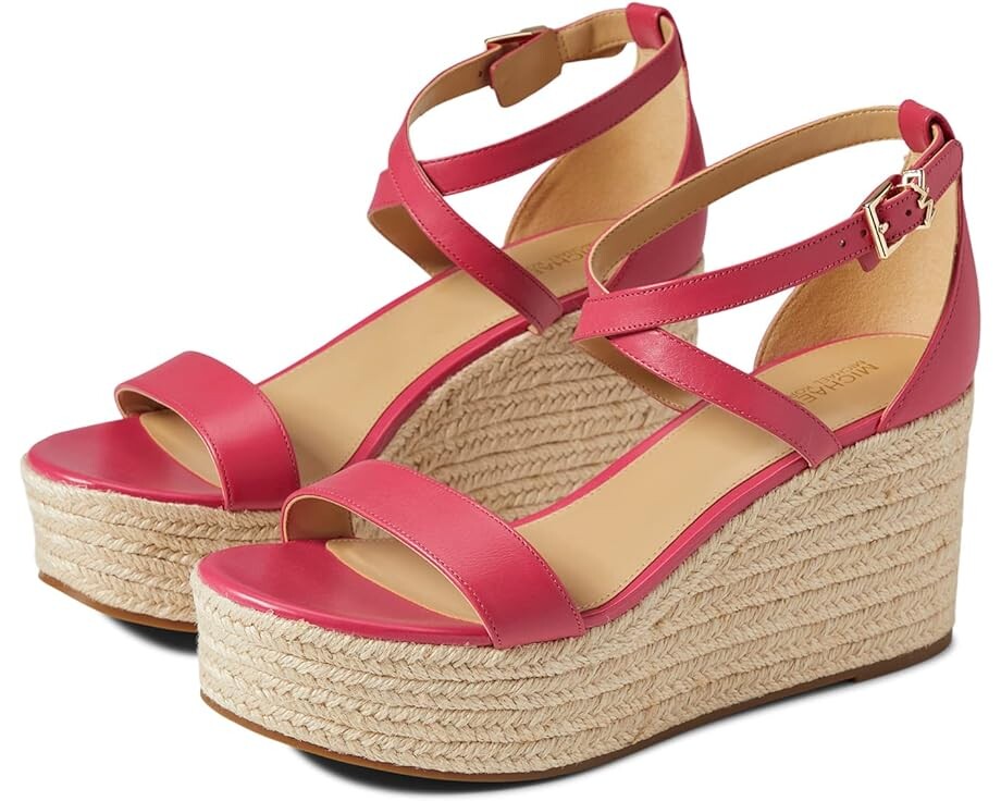 Туфли Michael Kors Serena Wedge Espadrille, цвет Rubin Red женская сумка michael kors 30s2l5st7l rubin red