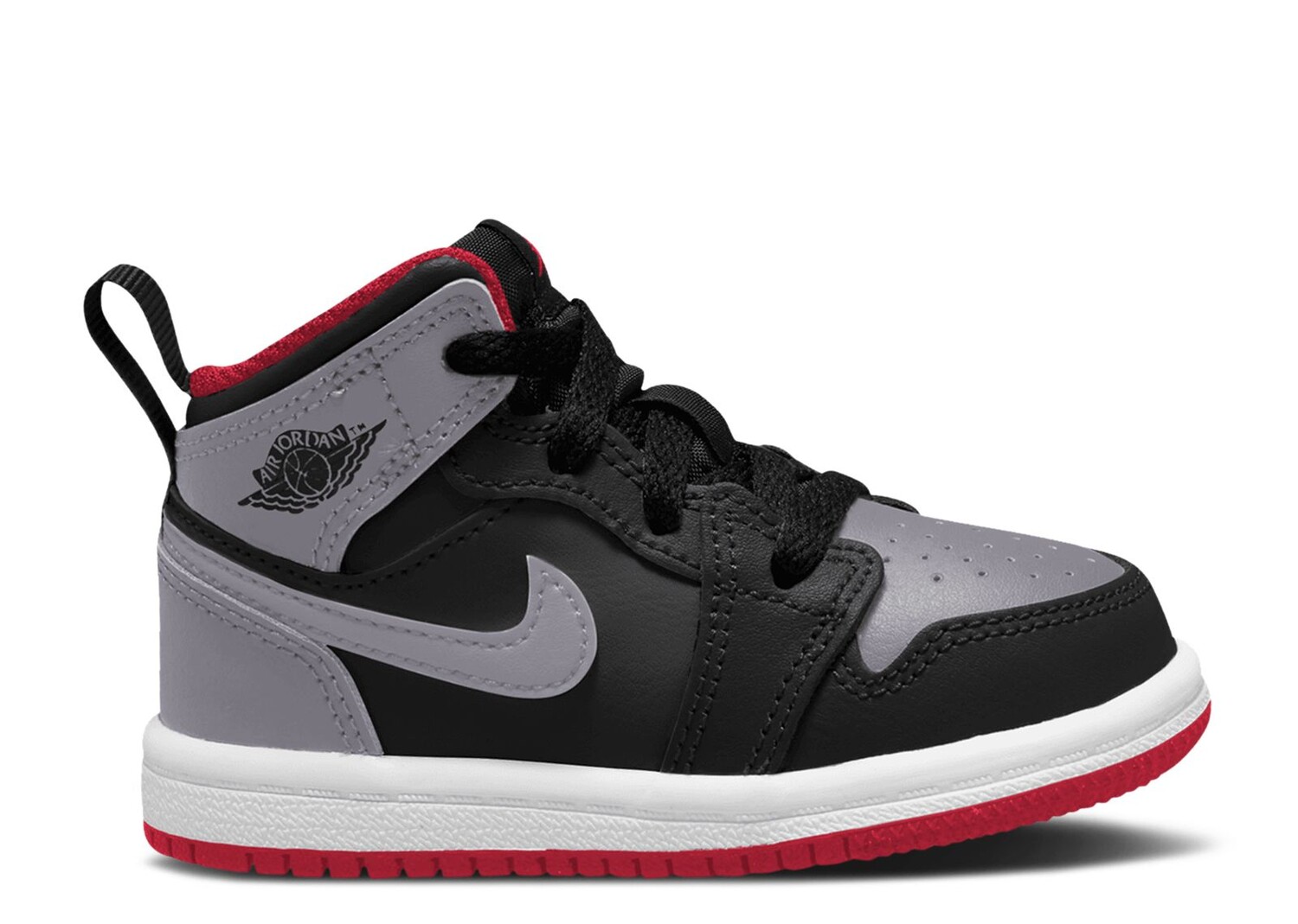 

Кроссовки Air Jordan Air Jordan 1 Mid Td 'Bred Shadow', серый
