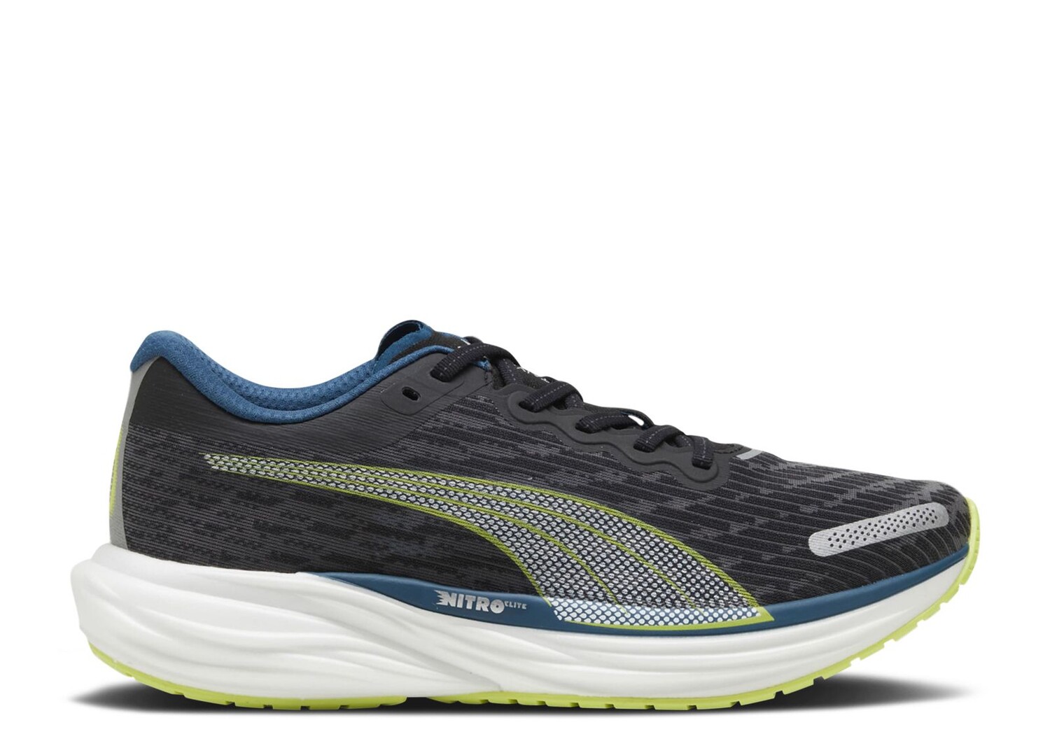 

Кроссовки Puma Deviate Nitro 2 'Black Lime Pow', черный