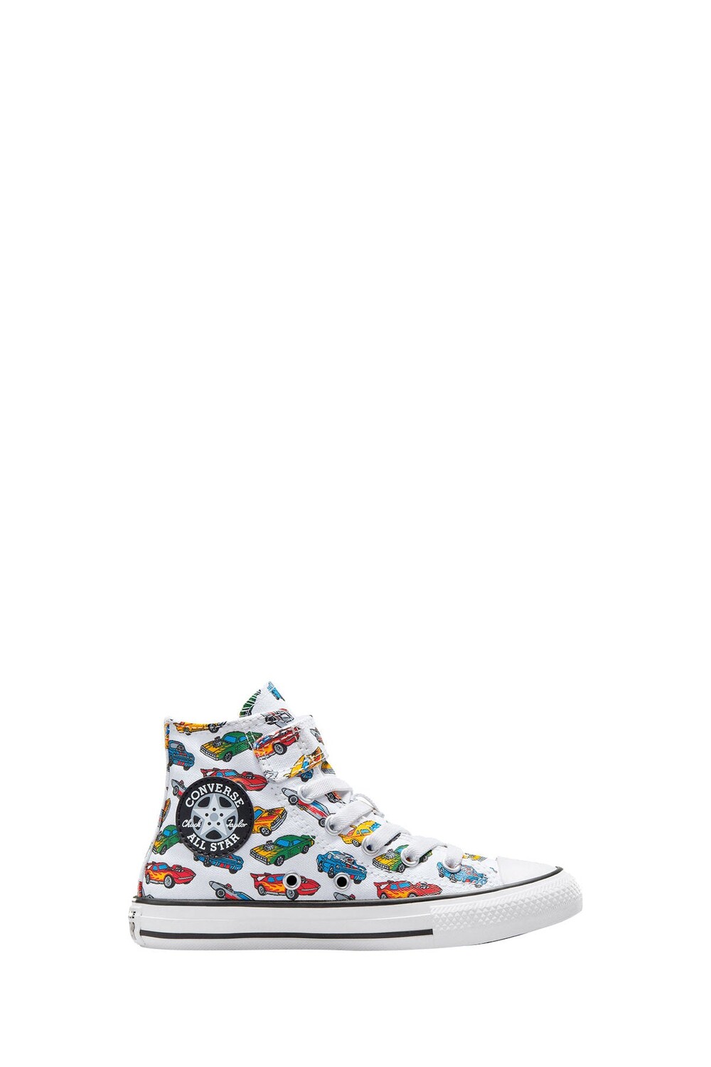 

Белые детские кроссовки easy-on cars Converse