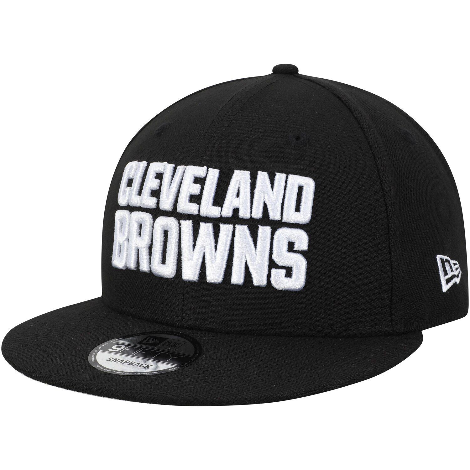 

Мужская регулируемая кепка New Era Black Cleveland Browns B-Dub 9FIFTY