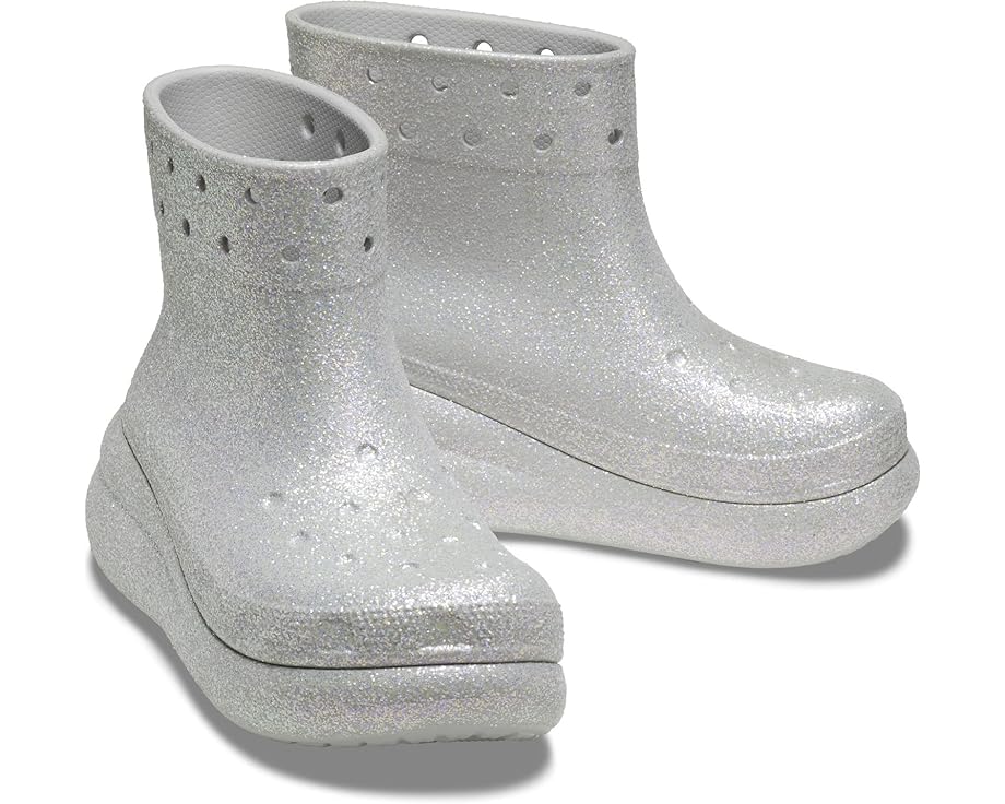 цена Ботинки Crocs Crush Rain Boot, цвет Atmosphere/Glitter