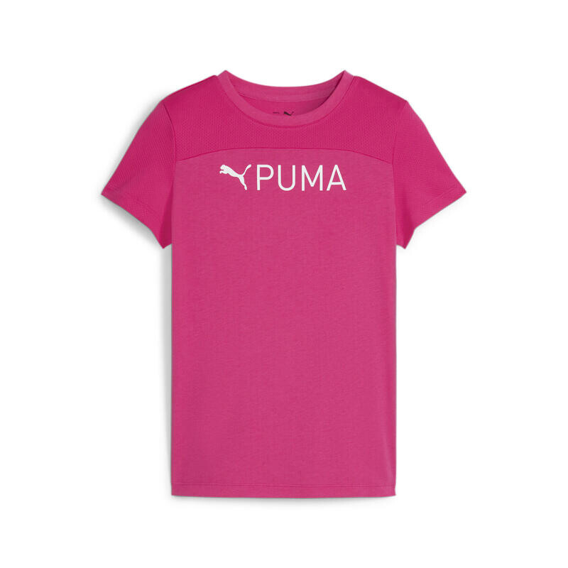 

Футболка PUMA FIT для девочек PUMA Garnet Rose Pink