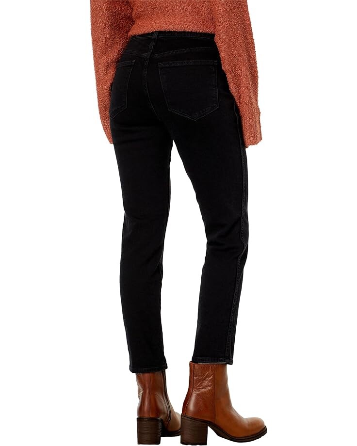 

Джинсы Madewell Cozy Brushed Mid-Rise Stovepipe Jeans in Lunar Wash, цвет Lunar Wash