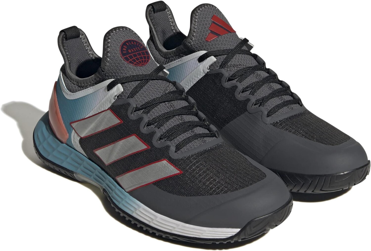 

Кроссовки Adizero Ubersonic 4 adidas, цвет Grey/Silver Metallic, Серый