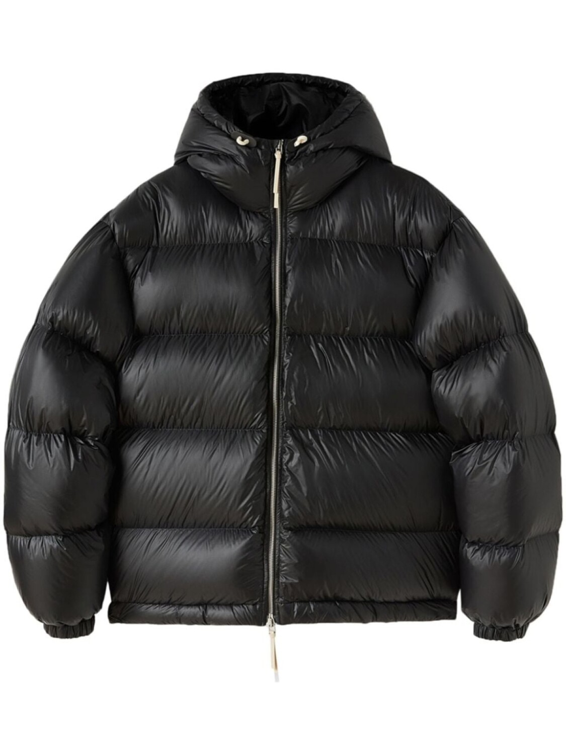 

Jil Sander пуховик с капюшоном, черный