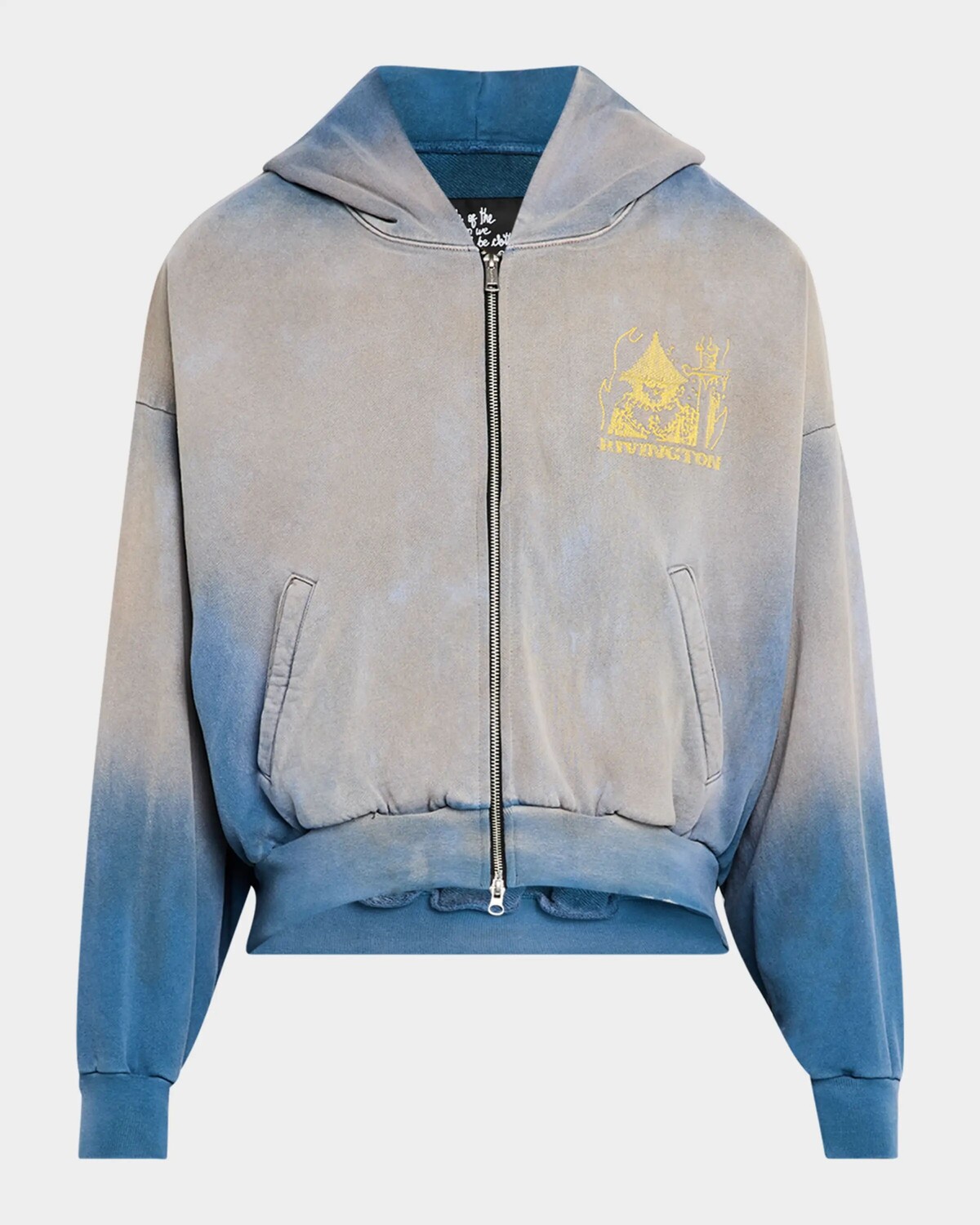 

Мужская толстовка на молнии Noah's Rivington Roi Rebis, цвет Grail Blue