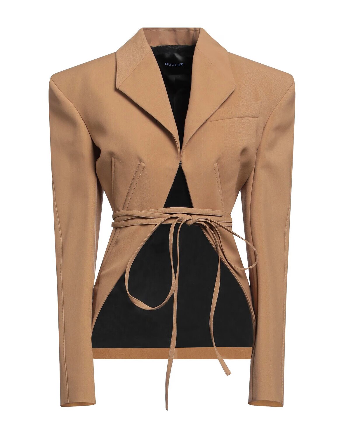 

Блейзер Mugler, коричневый