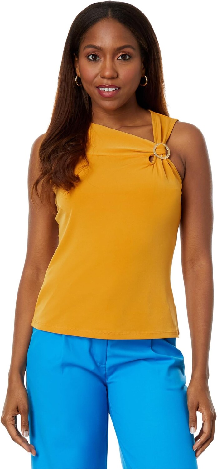 

Топ O-Ring Tank MICHAEL Michael Kors, цвет Marigold
