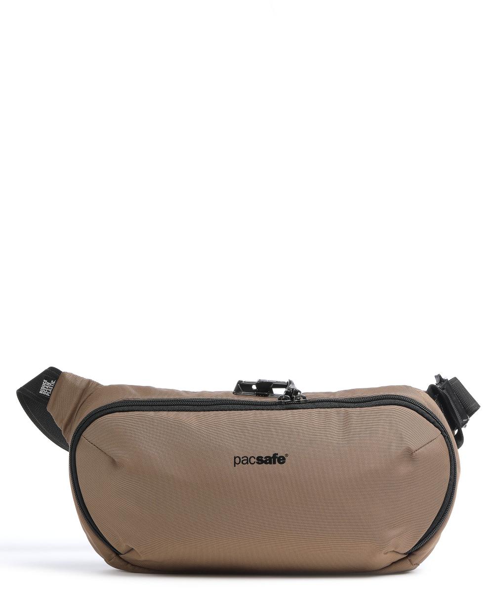 Поясная сумка Metrosafe X из переработанного полиэстера Pacsafe, коричневый