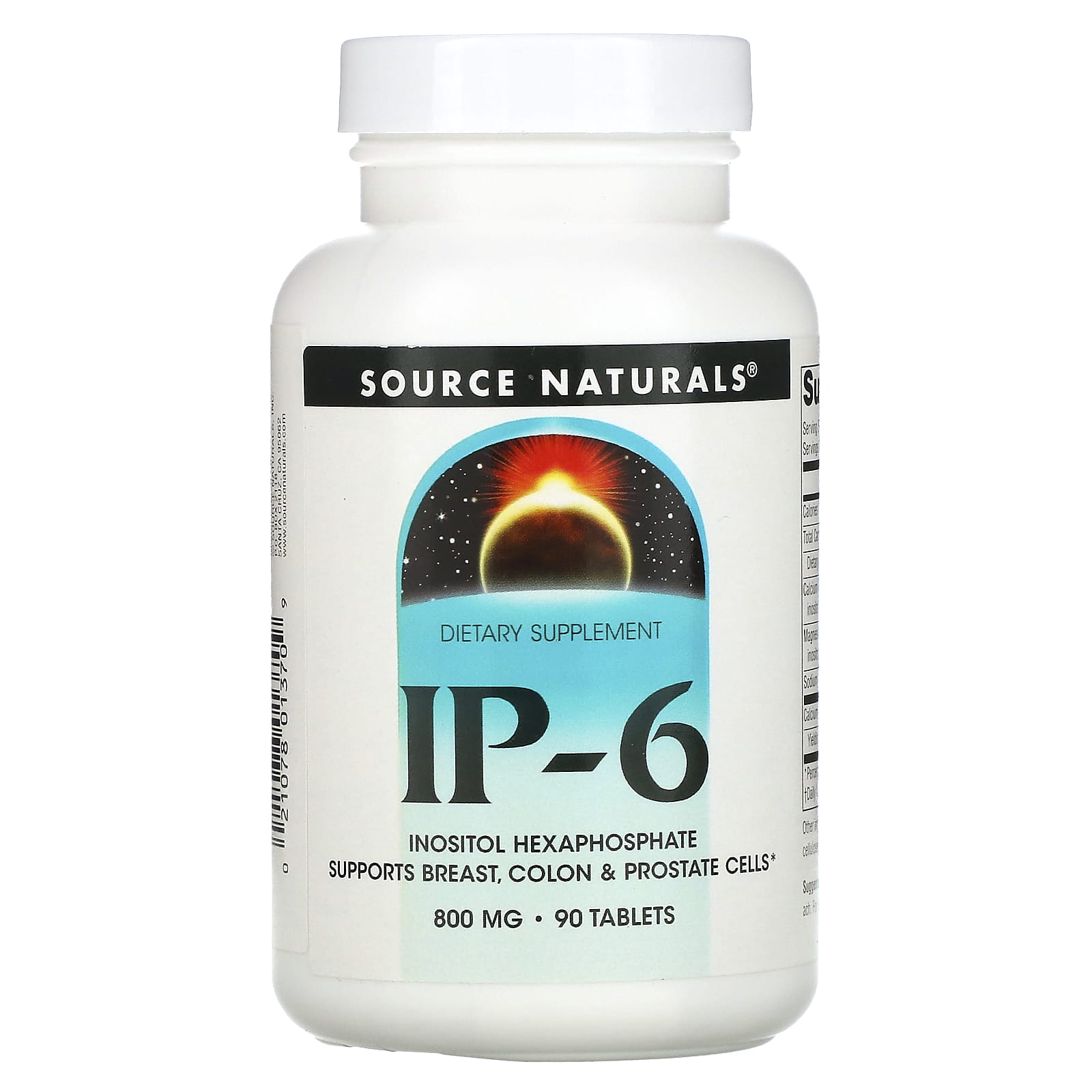 

IP-6, 800 мг, 90 таблеток, Source Naturals