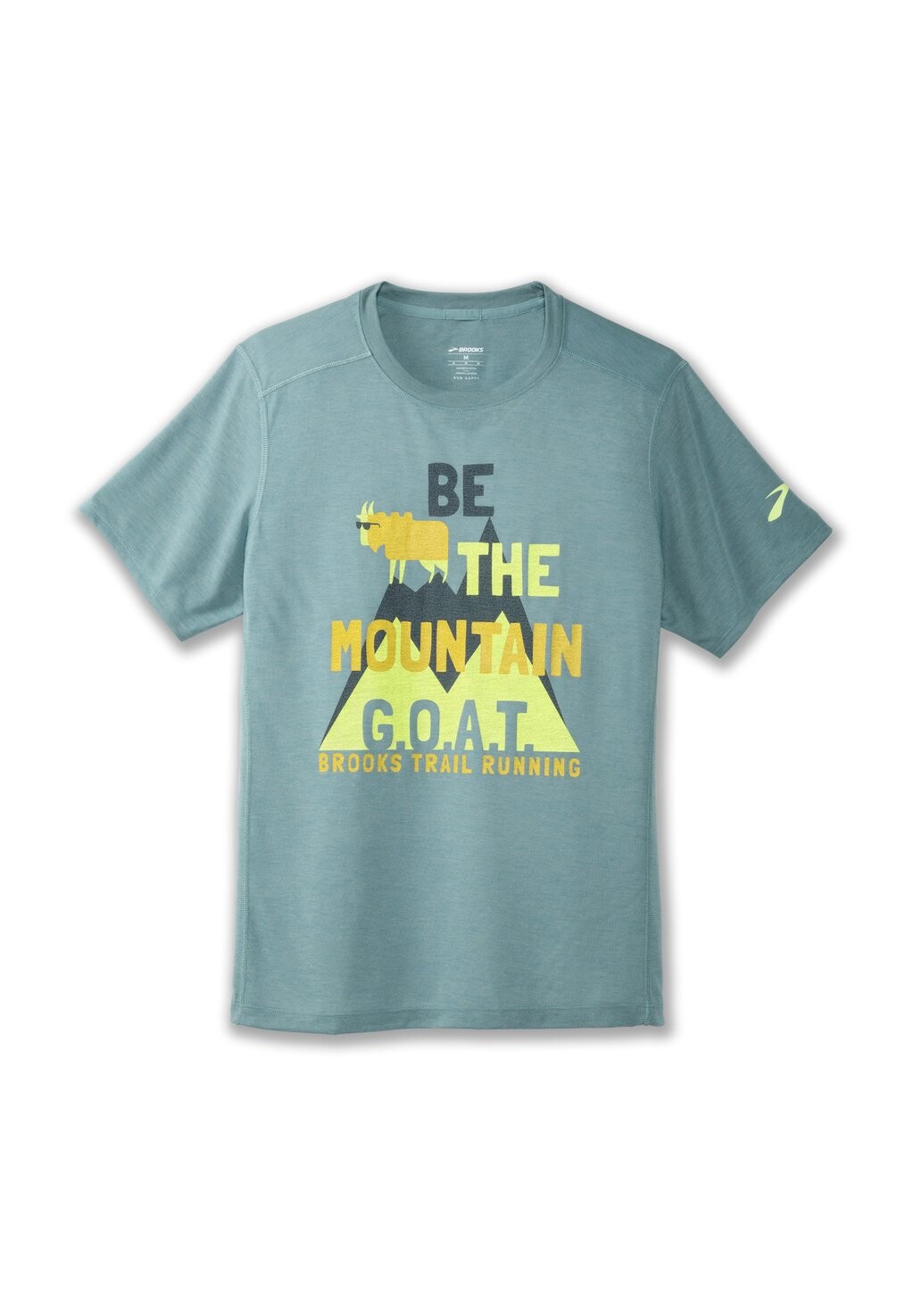 

Спортивная футболка Distance Short Sleeve 3.0 Brooks, бирюзовый