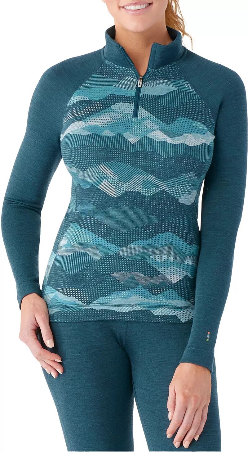 

Женский рубашка Smartwool Merino 250 с молнией 1/4