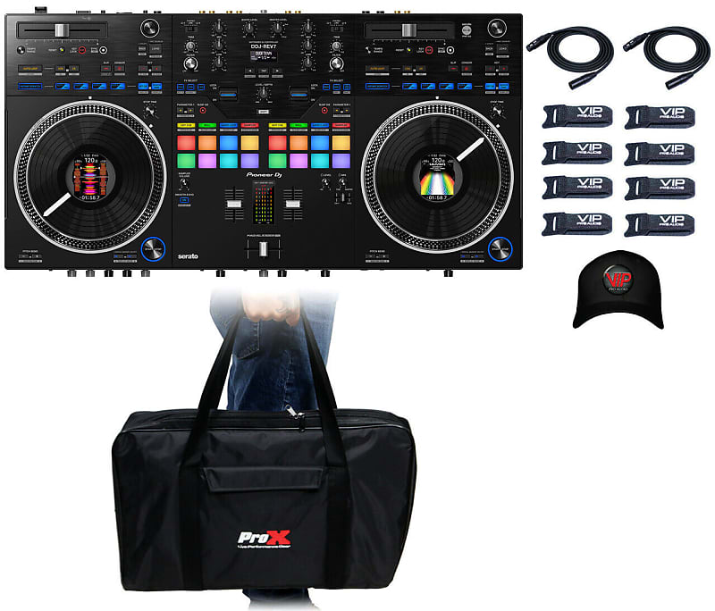 цена DJ-Контроллер Pioneer DDJ-REV7 Scratch-Style Controller for Serato DJ Pro + Free XB-MDDJ1K Bag