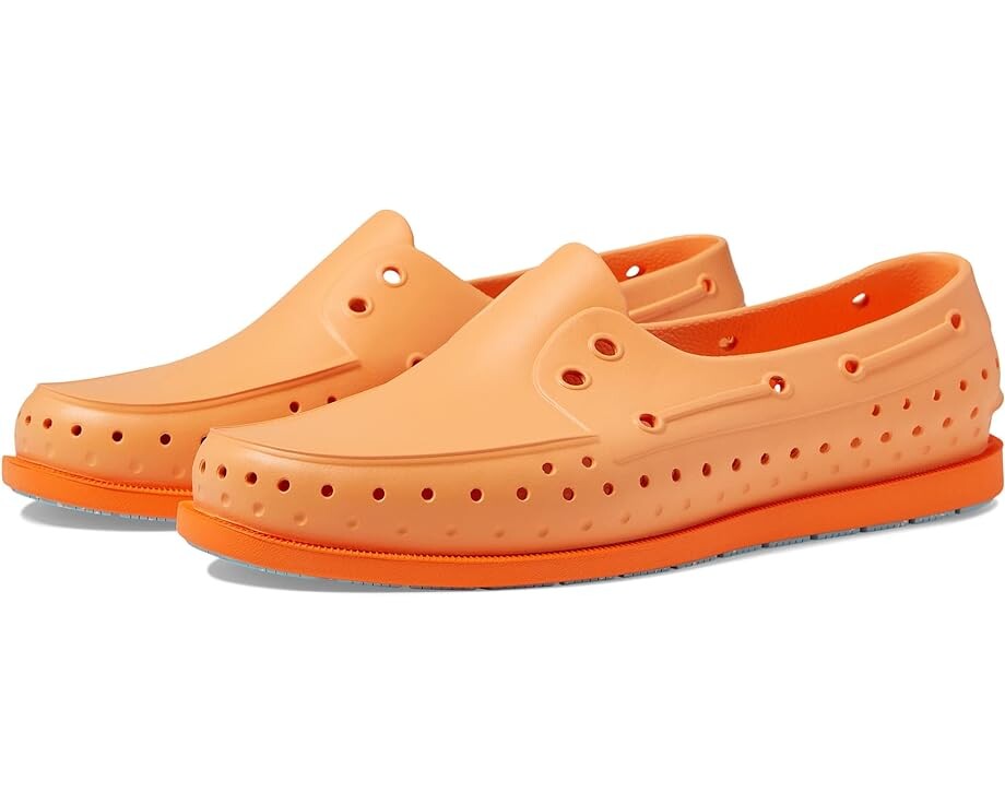 

Лоферы Native Shoes Howard Sugarlite, цвет Papaya Orange/City Orange/Sky Speckle Rubber