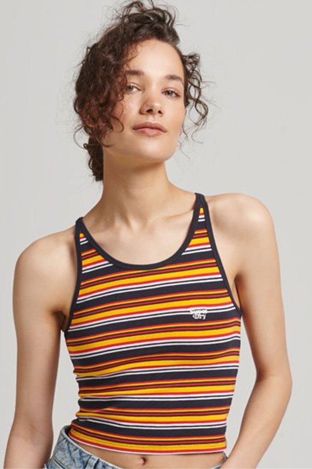 

Винтажные полоски Кали Superdry, синий