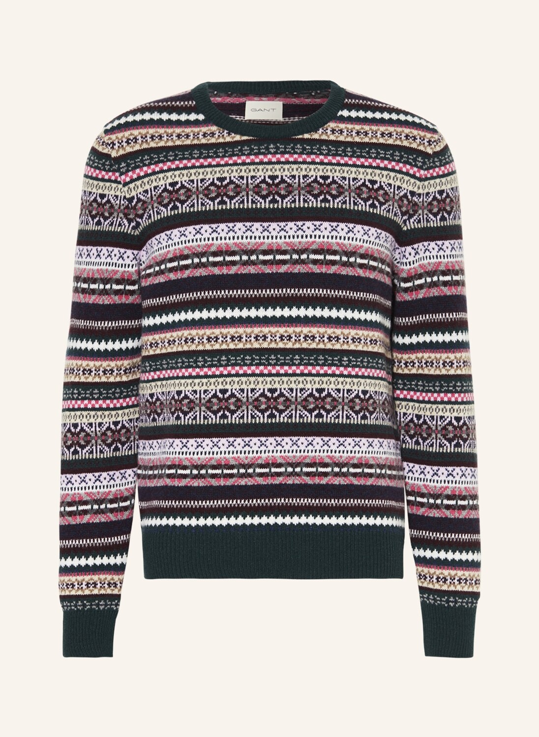 

Свитер GANT, темно-зеленый