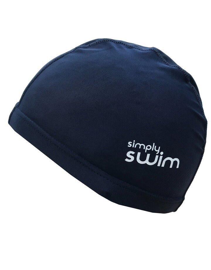 

Шапочка для плавания из лайкры – однотонные цвета Simply Swim, синий