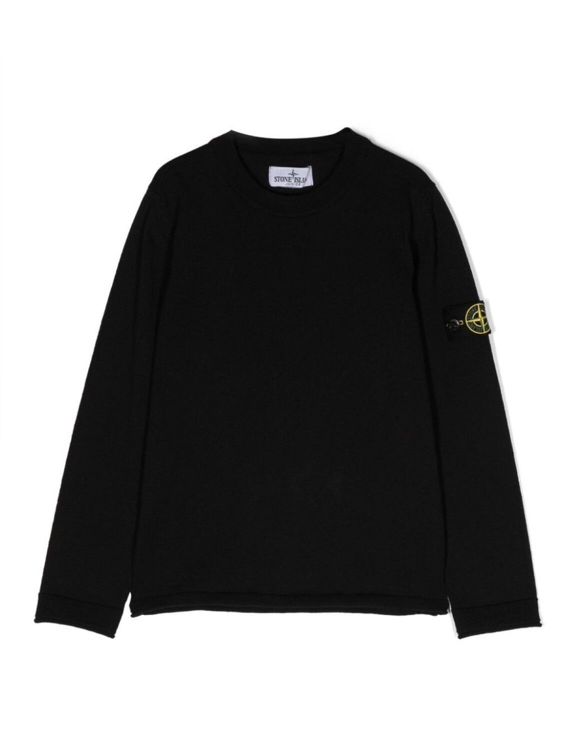 

Stone Island Junior толстовка с нашивкой Compass, синий