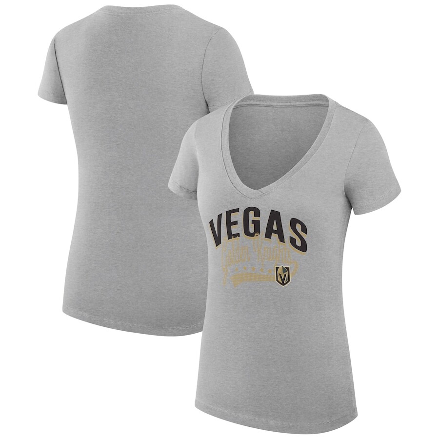 

Футболка с коротким рукавом G-III 4Her by Carl Banks Vegas Golden Knights, серый