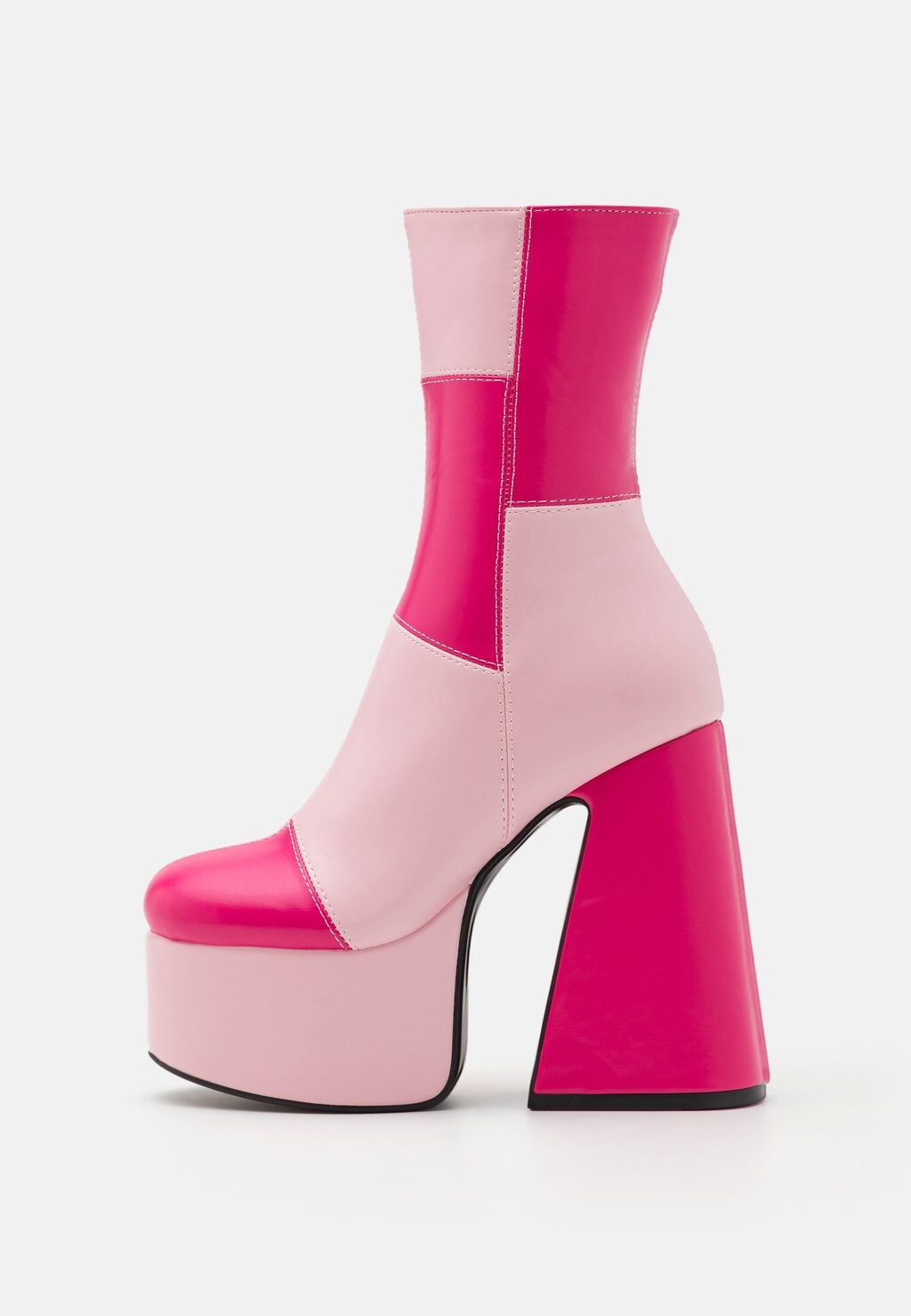 

Ботильоны на платформе These Girls LAMODA, цвет pink/fuchsia
