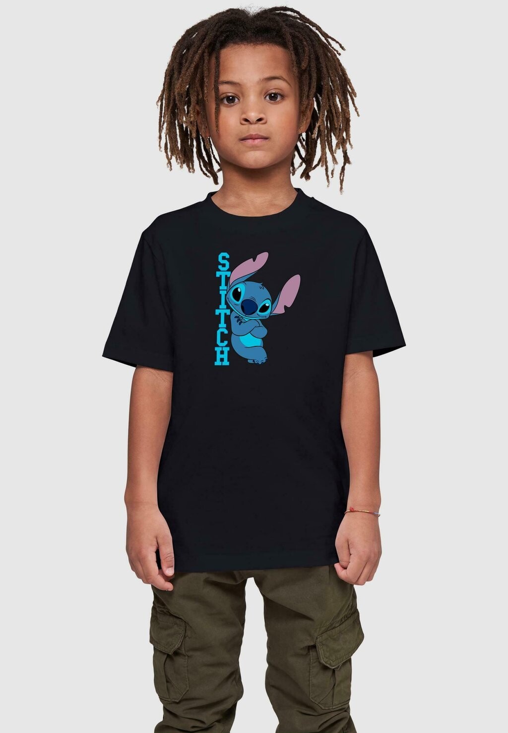 

Футболка с принтом LILO AND STITCH POSING ABSOLUTE CULT, цвет black