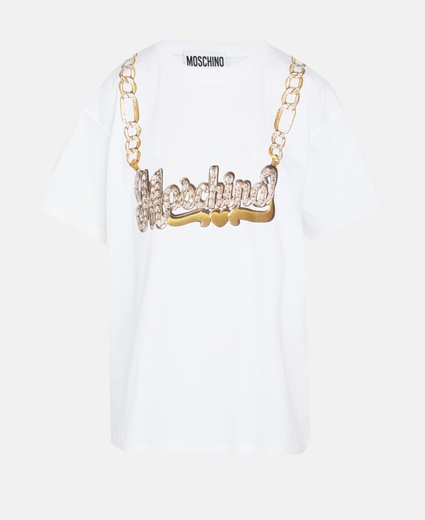 

Футболка Moschino, белый