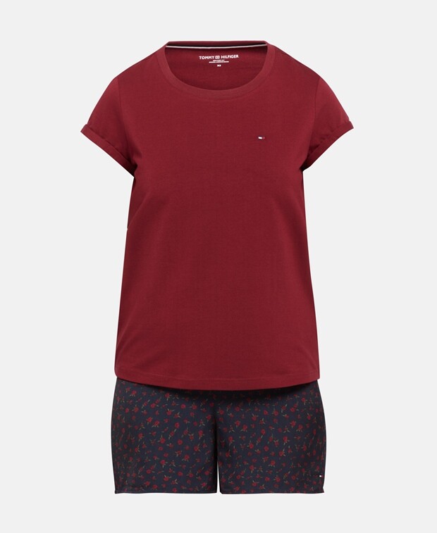 

Пижама Tommy Hilfiger, бордо