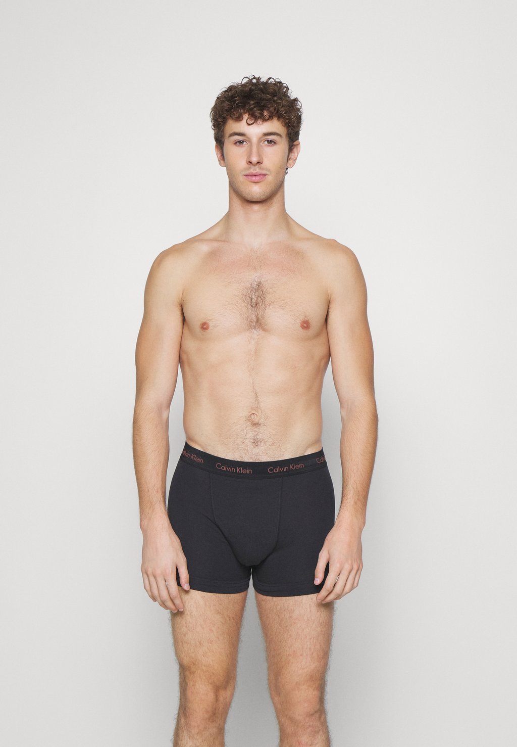 Трусики TRUNK 3 PACK Calvin Klein Underwear, цвет marron/skyway/true navy