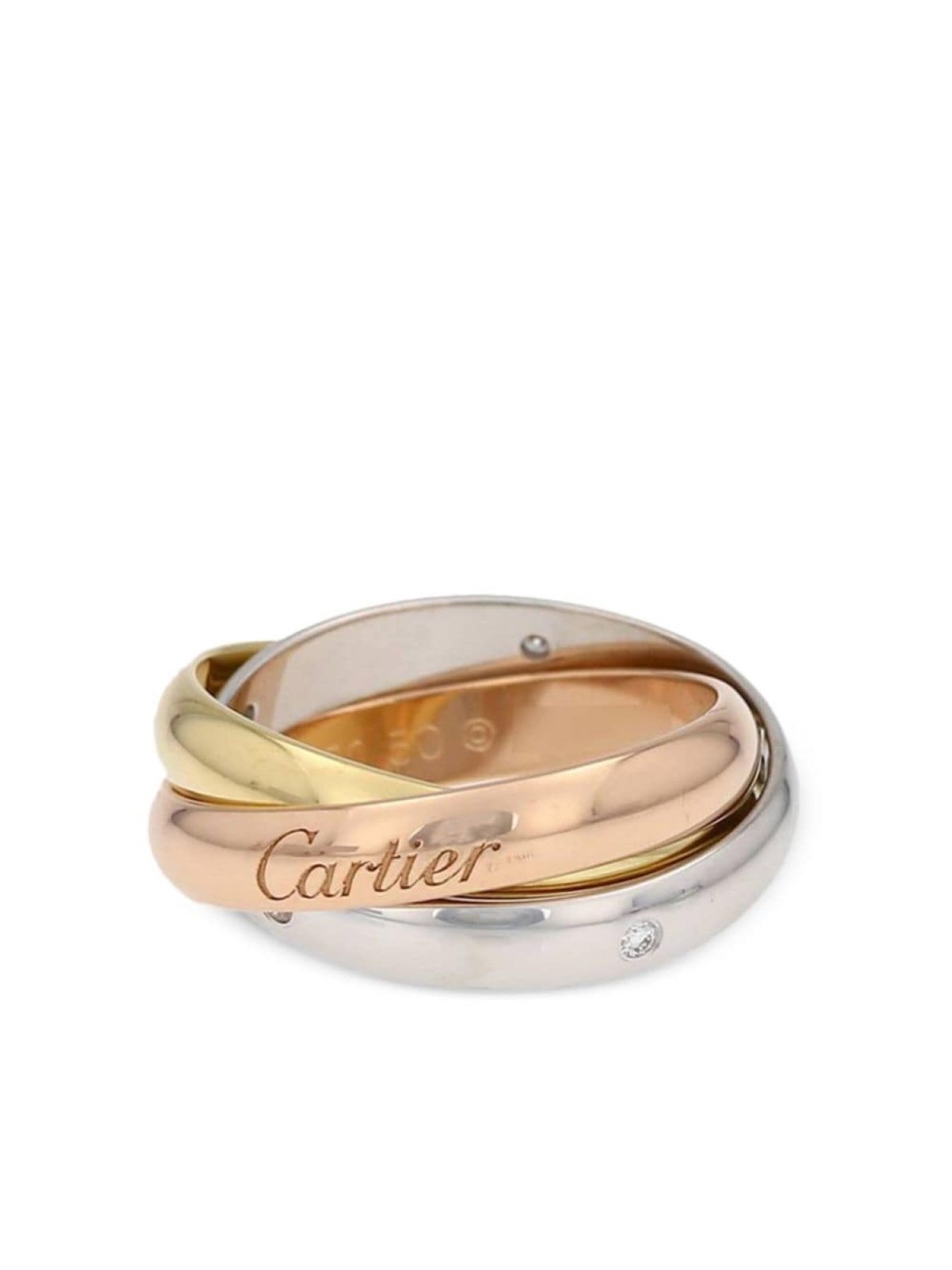 

Золотое кольцо Trinity Cartier, золотой