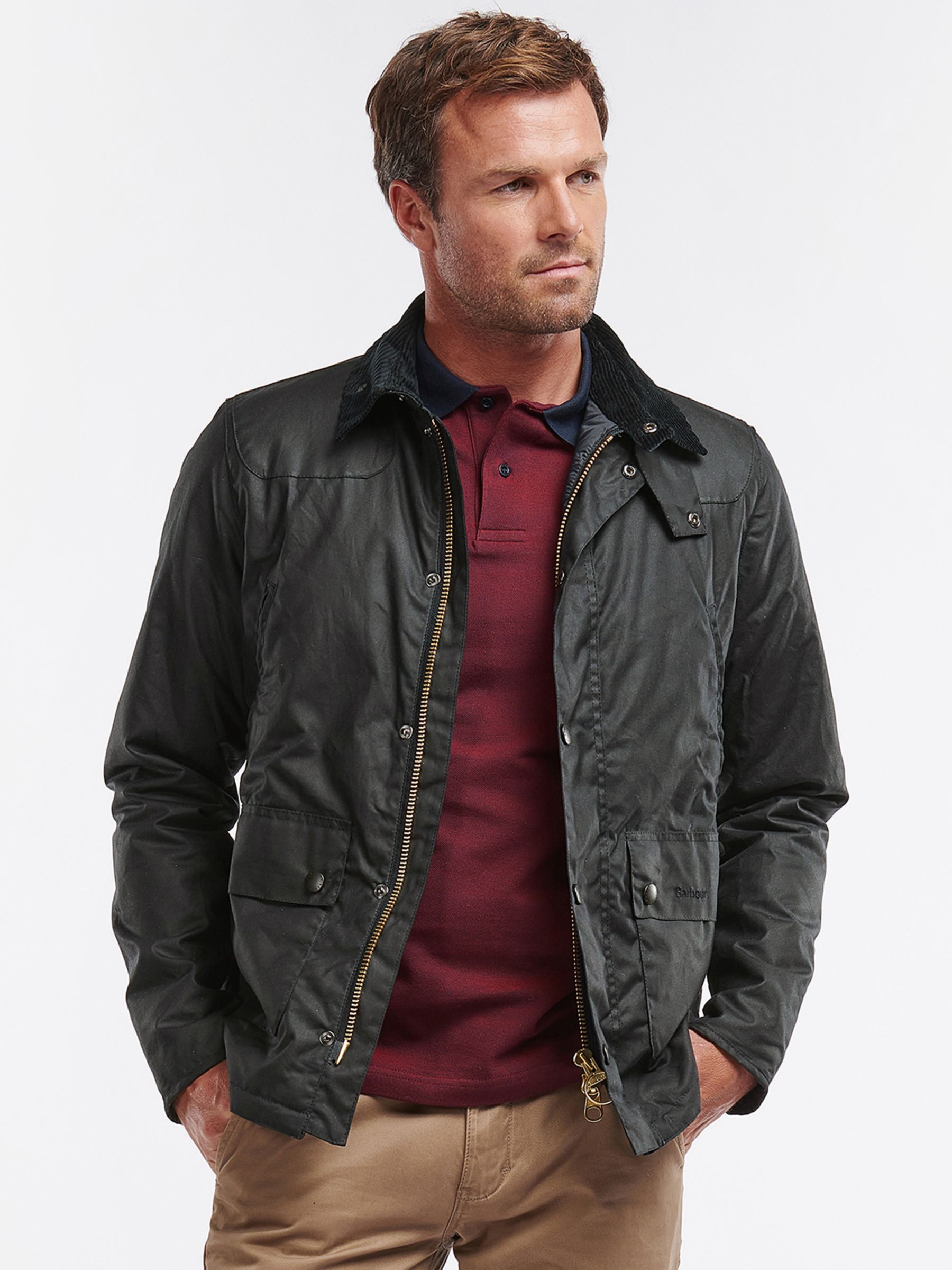 

Вощеная куртка Barbour Reelin, Sage