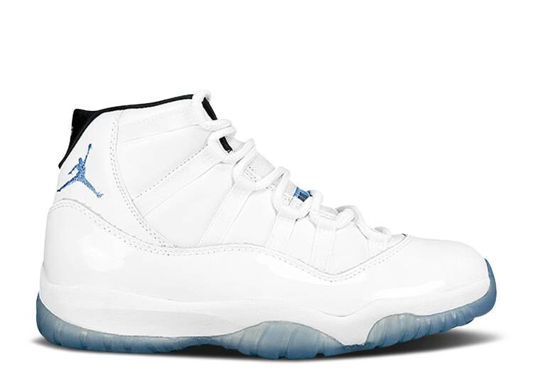 

Кроссовки AIR JORDAN 11 OG 'COLUMBIA', белый