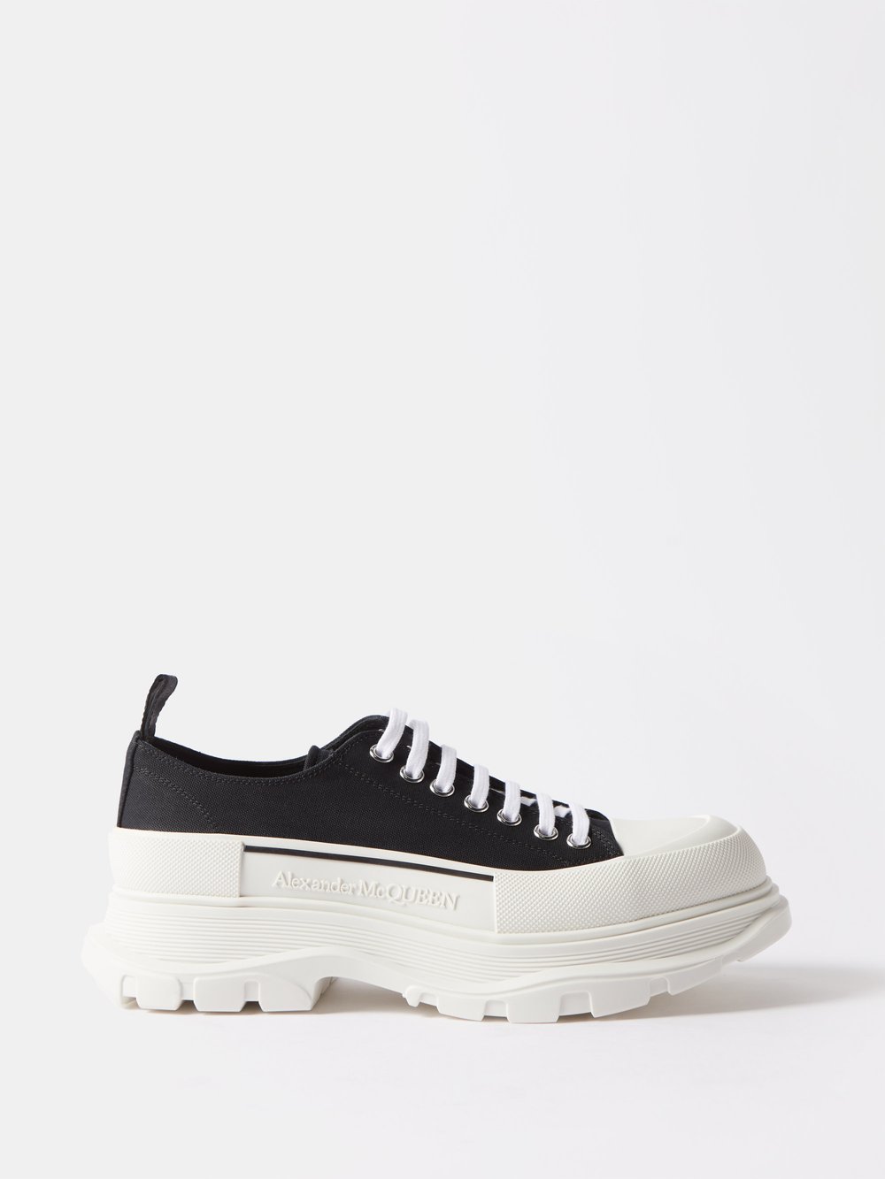 

Парусиновые кроссовки tread slick Alexander McQueen, черный