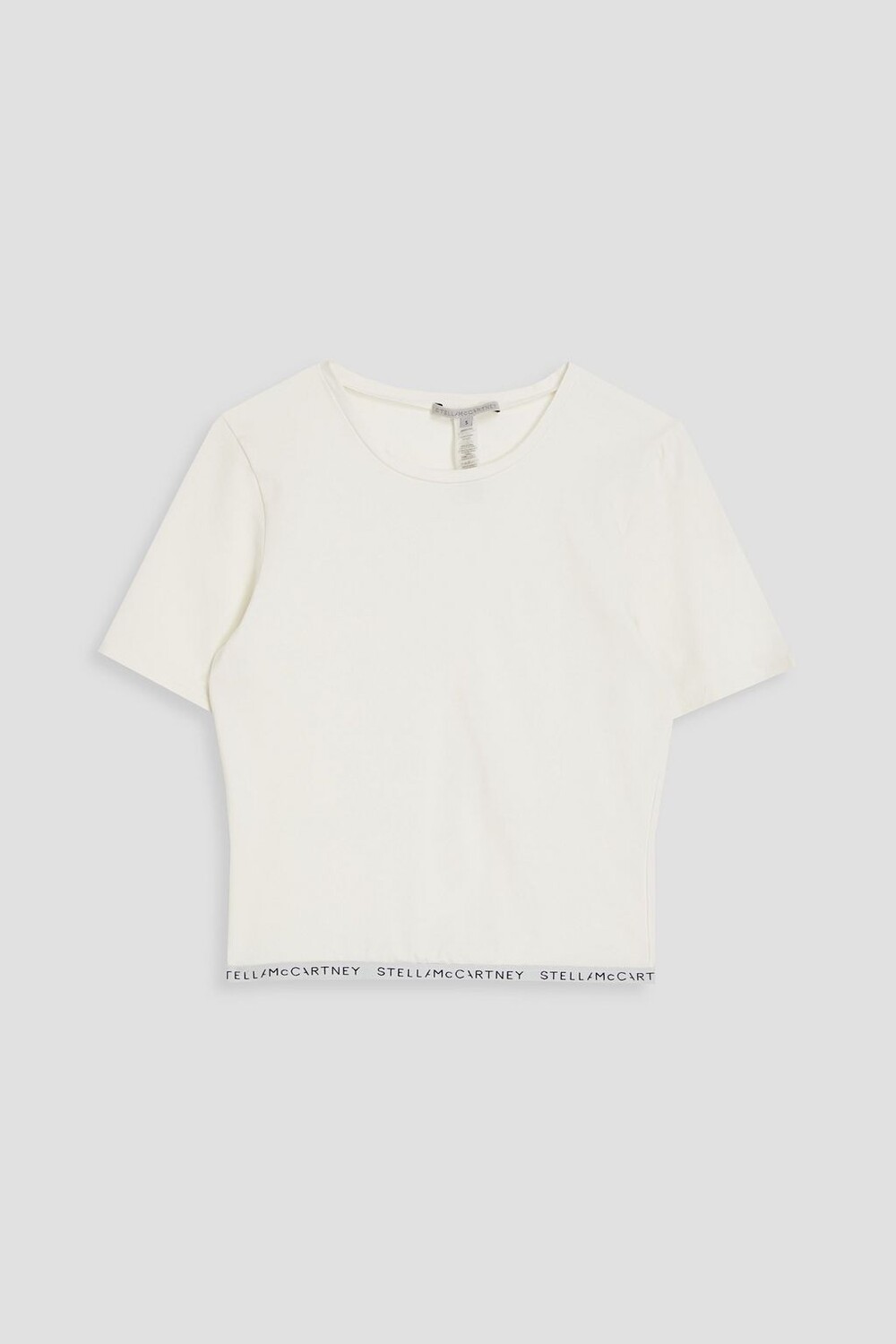 

Футболка из эластичного хлопкового джерси STELLA MCCARTNEY, белый