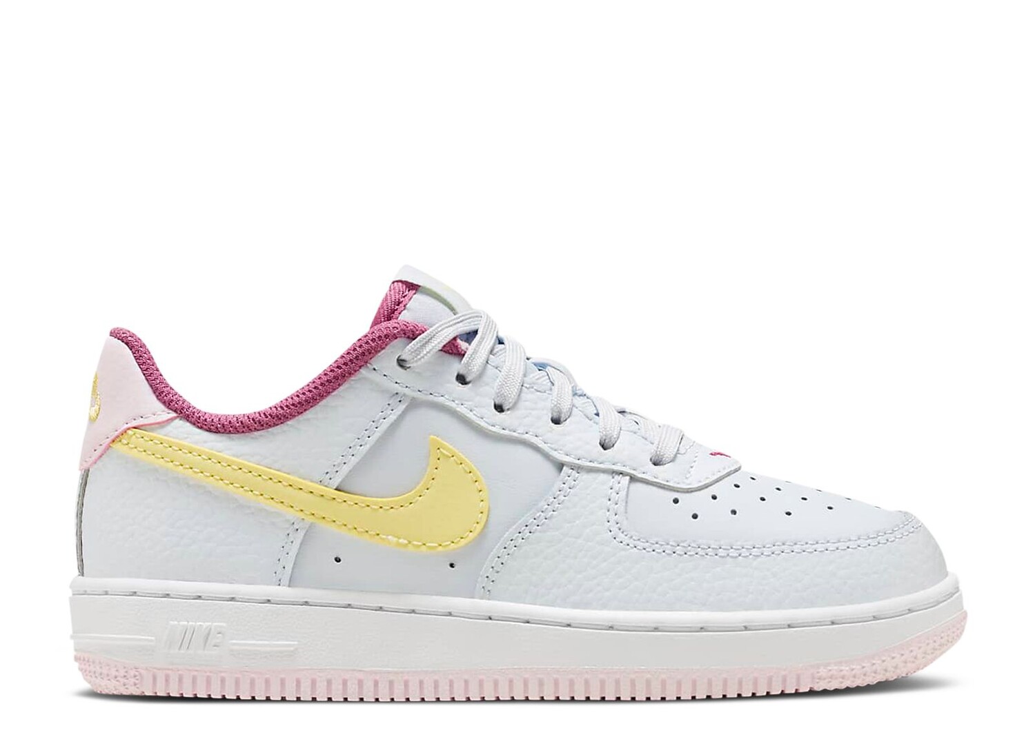 

Кроссовки Nike Force 1 Ps 'Grey Citron Fuchsia', серый
