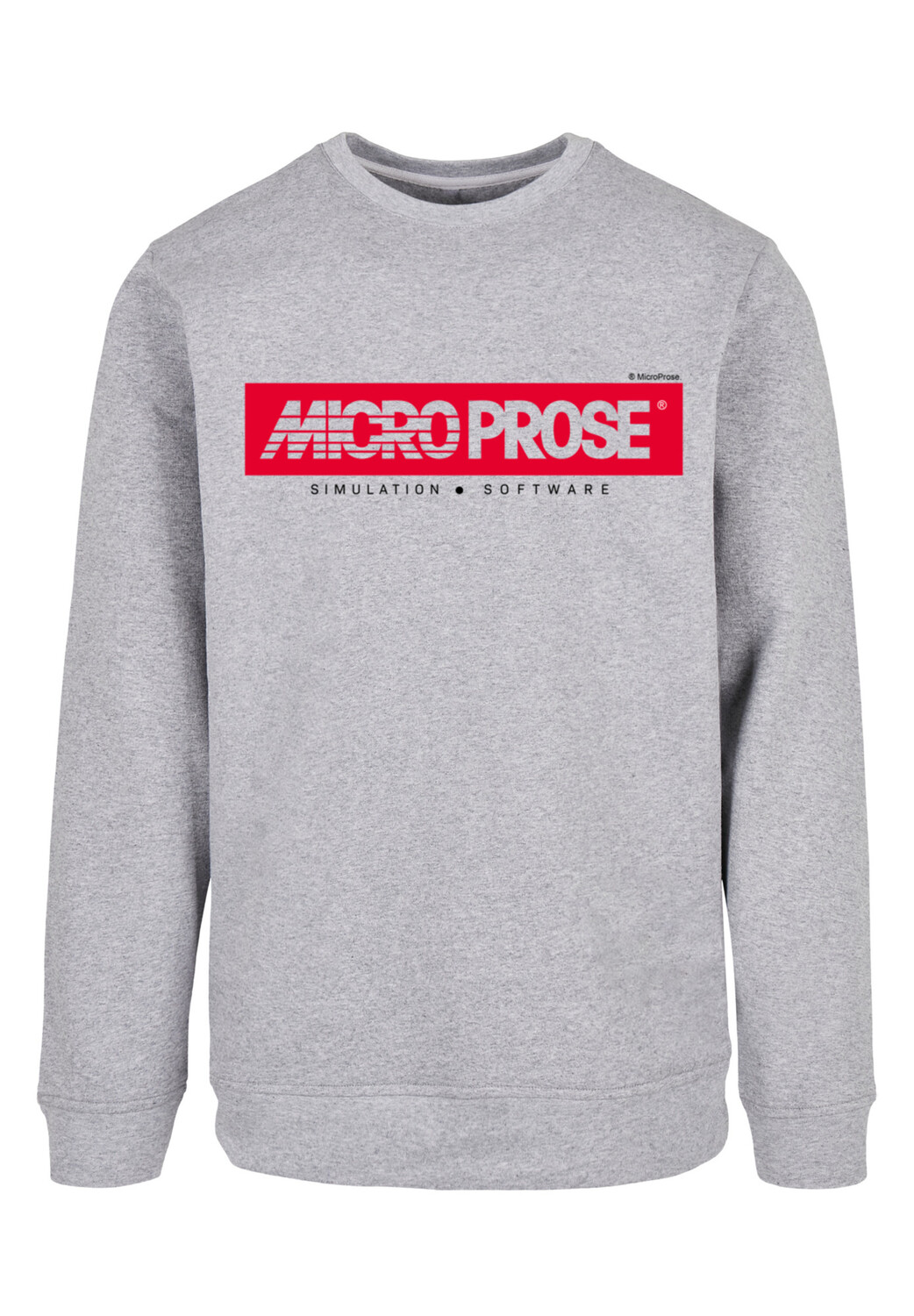

Пуловер F4NT4STIC Sweatshirt Retro Gaming MicroProse, цвет grau meliert