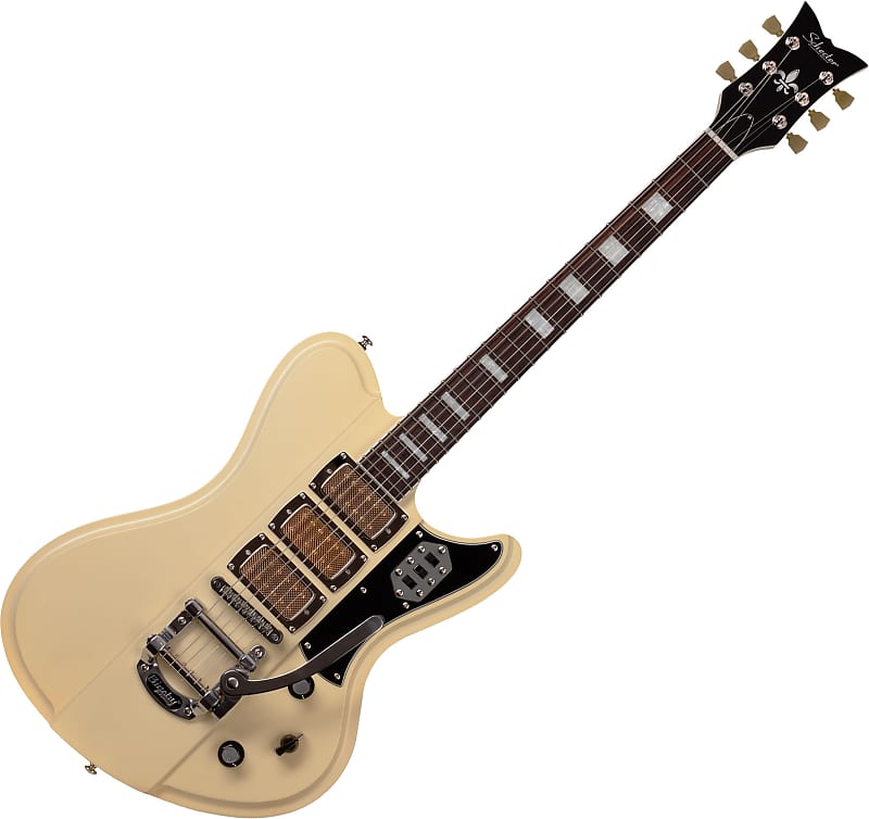 цена Электрогитара Schecter Ultra-III Electric Guitar Ivory Pearl