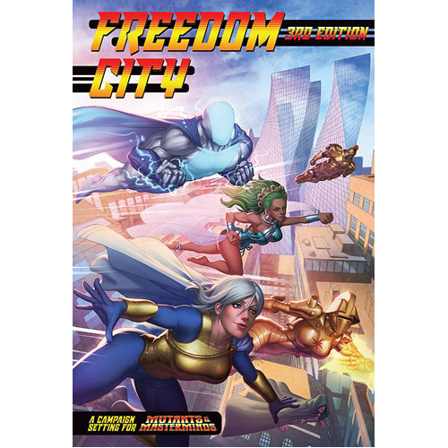 Книга Freedom City Campaign Setting: Mutants & Masterminds Rpg Green Ronin Publishing