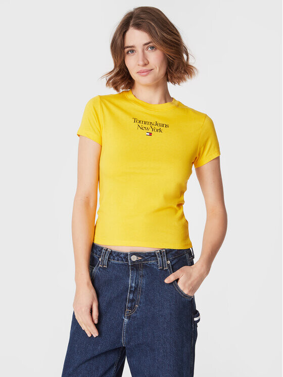 

Футболка стандартного кроя Tommy Jeans, желтый