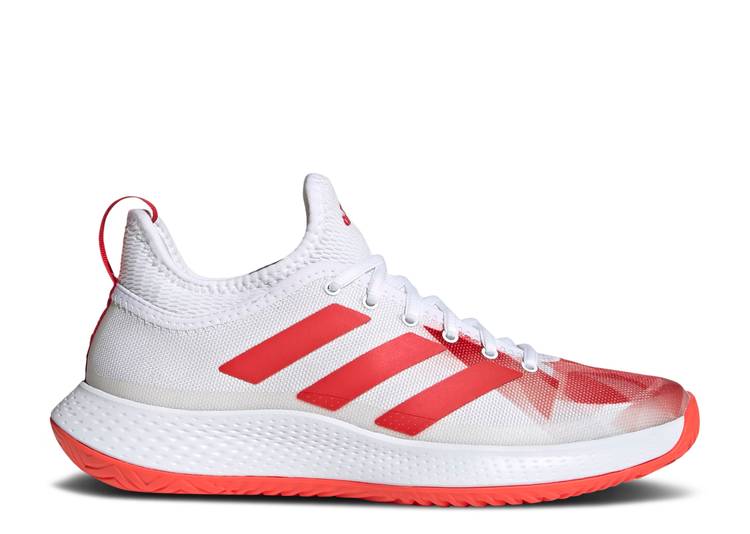 Кроссовки Adidas WMNS DEFIANT GENERATION 'WHITE RED', белый