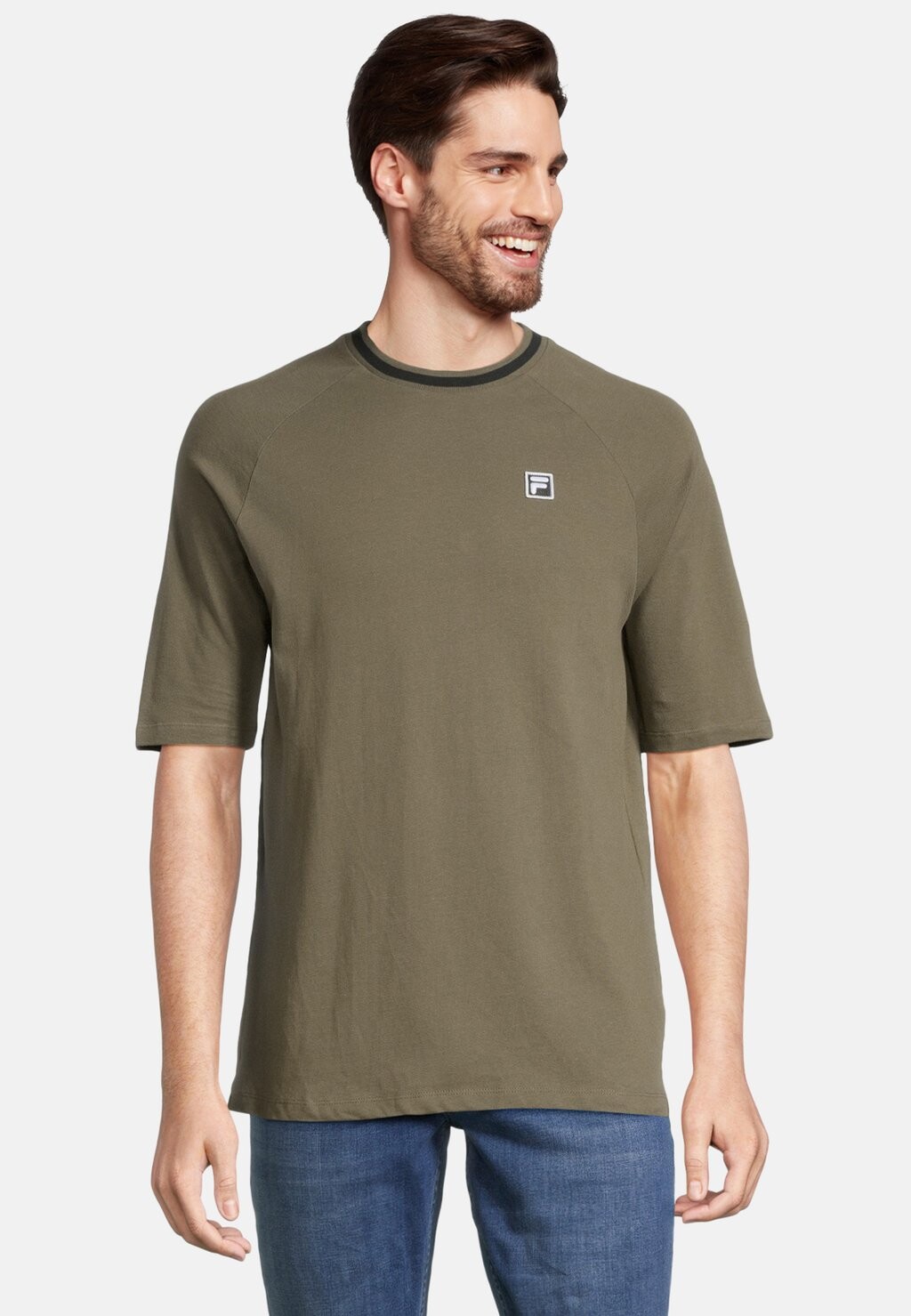 

Базовая футболка APPAREL BILOXI TEE Fila, цвет olive night