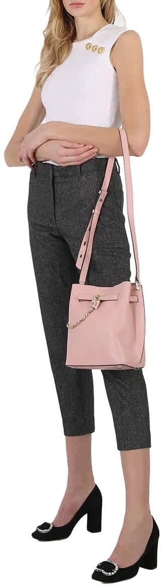

Michael Kors Smokey Rose Hamilton Legacy Кожаная сумка-мешок среднего размера