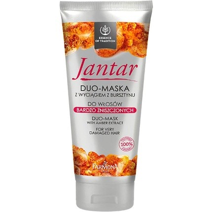 

Jantar Duo-маска для очень поврежденных волос с экстрактом янтаря 200мл, Farmona