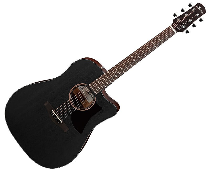 

Акустическая гитара Ibanez AAD190CEWKH Adanced Acoustic Series A/E Guitar Weathered Black Open Pore