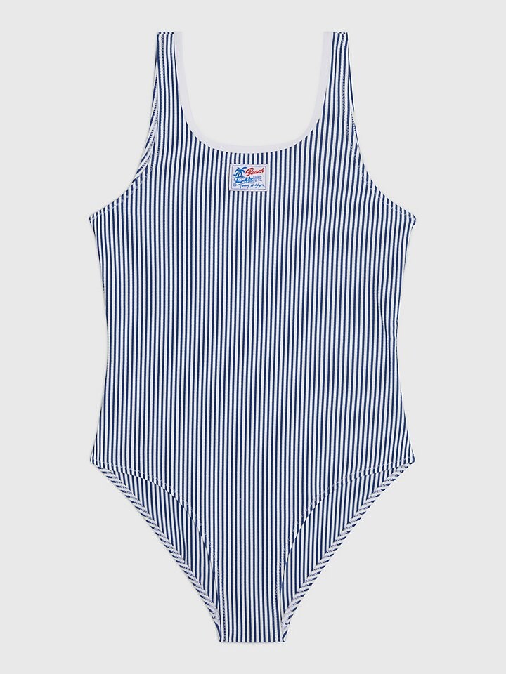 

Детский купальник в тонкую полоску Tommy Hilfiger